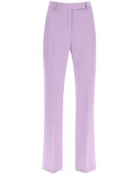 Hebe Studio - 'Lover' Satin Trousers - Lyst