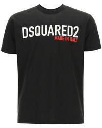 Dsquared2 t shirt red Clearance