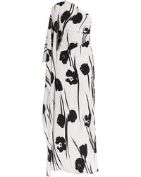 Max Mara - Maxi One-Shoulder Dress - Lyst