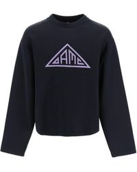 OAMC - Crew Neck Sweatshirt In Scuba-effect Jersey - Lyst