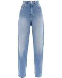 Isabel Marant - Isabel Marant Etoile 'corsy' Loose Jeans With Tapered Cut - Lyst