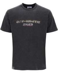 Off-White c/o Virgil Abloh - Off- T-Shirt With Back Bacchus Print - Lyst
