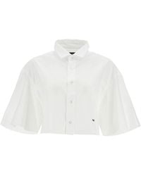 HOMME GIRLS - Oversized Cotton Shirt - Lyst