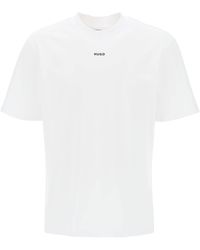 HUGO - Dapolino Crew Neck T Shirt - Lyst