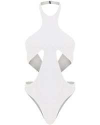Mugler - One Piece Swimsuit With Cut Outs - Lyst