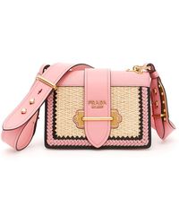 straw prada beach bag
