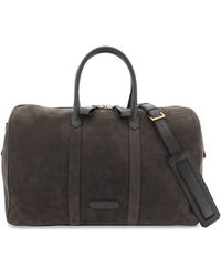 Tom Ford - Suede Duffle Bag - Lyst