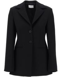 The Row - Giglius Shaped Single-Breasted Jacket - Lyst