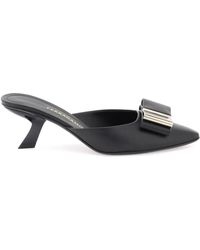 Ferragamo - Mules With Double Bow - Lyst