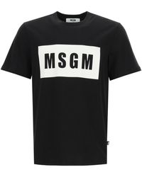 T-shirt MSGM da uomo | Sconto online fino al 55% | Lyst