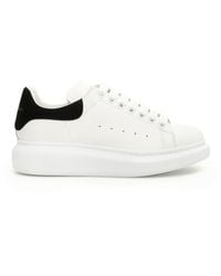 alexander mcqueen trainers white and black