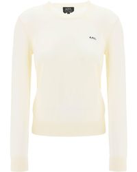 A.P.C. - Cotton Victoria Pullover Sweater - Lyst