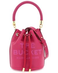 Marc Jacobs - Borsa The Leather Bucket Bag - Lyst