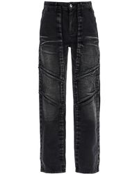 Y. Project - Jeans With Velcro Panels - Lyst