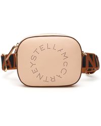 Stella McCartney Beltbag With Perforated Logo - Brown