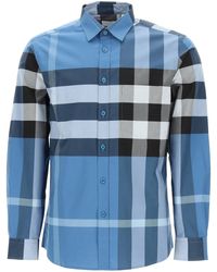 burberry men's button shirt