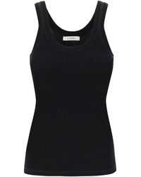 Lemaire - Ribbed Sleeveless Top With - Lyst