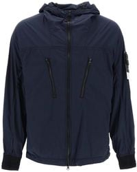 Stone Island - Skin Touch Nylon-Tc Packable Jacket - Lyst