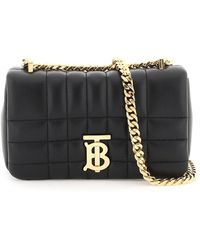 Burberry - Quilted Leather Lola Mini Bag - Lyst