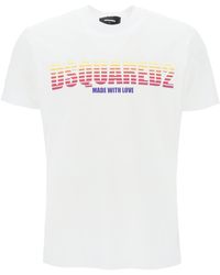 DSquared² - "Logoed Cool Fit T - Lyst