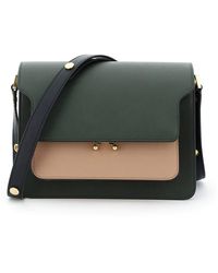 Marni BORSA MULTICOLOR TRUNK - Verde