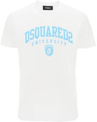DSquared² - College Print T Shirt - Lyst