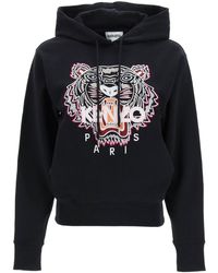 KENZO Embroidered Tiger Hoodie - Multicolour