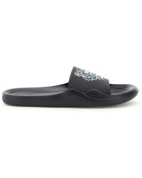 mens kenzo sliders