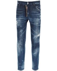 Dsquared slim fit jeans mens Clearance