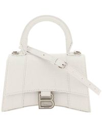 Balenciaga - Hourglass Top Handle Bag Xs - Lyst