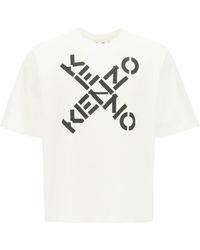 KENZO Sport Big X T-shirt S Cotton - White