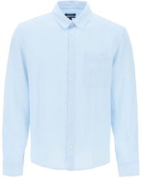 A.P.C. - Linen Cassel Shirt For - Lyst