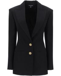 Balmain - Fitted Single-breasted Blazer - Lyst