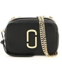 Marc Jacobs MARC JACOBS (THE) CAMERA BAG THE SNAPSHOT SMALL CON CATENA - Nero