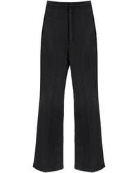 Rick Owens - High Waisted Bootcut Jeans With A - Lyst
