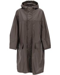 Lemaire - Cotton-coated Trench Coat - Lyst