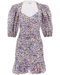 Isabel Marant - Isabel Marant Etoile Lunesa Cotton Mini Dress - Lyst
