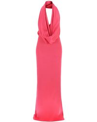 GIUSEPPE DI MORABITO - Maxi Gown With Built-in Hood - Lyst