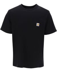 Carhartt - 'Pocket' T-Shirt Featuring Logo Label - Lyst