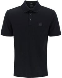 BOSS - Mercerized Cotton Polo Shirt - Lyst