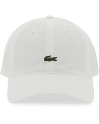 Lacoste - Logo Patch Baseball Cap - Lyst
