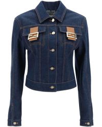 Fendi Jean and denim jackets for Women | Online Sale up to 60% off | Lyst