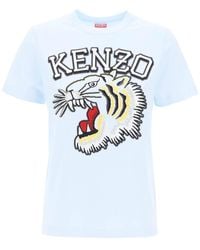 KENZO - Tiger Varsity Crew Neck T Shirt - Lyst