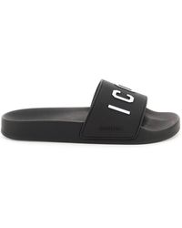 DSquared² - Slides In Gomma 'Icon' - Lyst