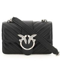 pinko mini love bag icon v quilt