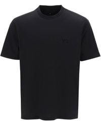 Y-3 - T-Shirt With Tonal Logo - Lyst