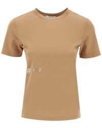 Max Mara - Orlanda T-Shirt With Lamin - Lyst