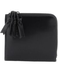 Comme des Garçons - Comme Des Garcons Wallet Leather Multi-zip Wallet With - Lyst
