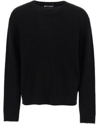 Palm Angels - Curved-logo Jumper - Lyst