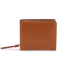 Chloé - Chloe' Sense Compact Wallet - Lyst